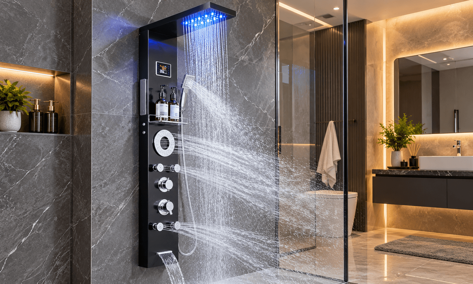 LED Shower Panel