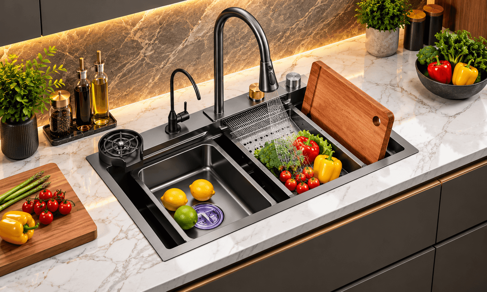 Multifunctional Kitchen Sink